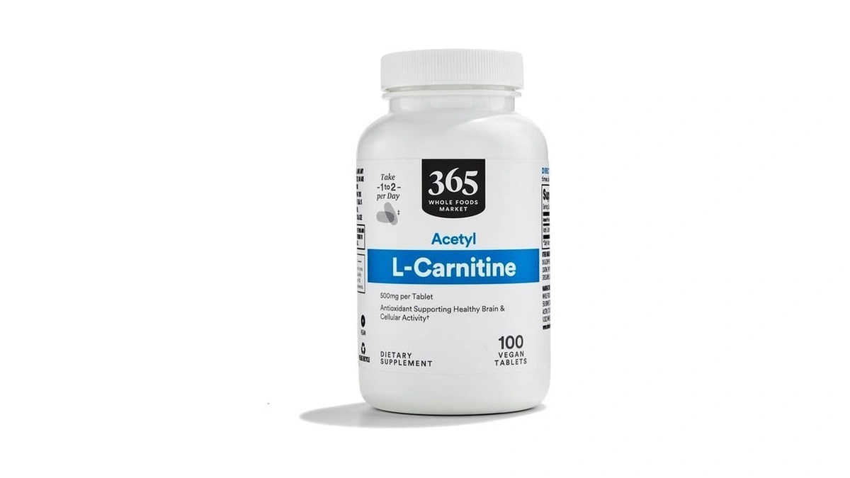 Whole Foods Market, Acetyl L-carnitine 500mg, 100 Ct