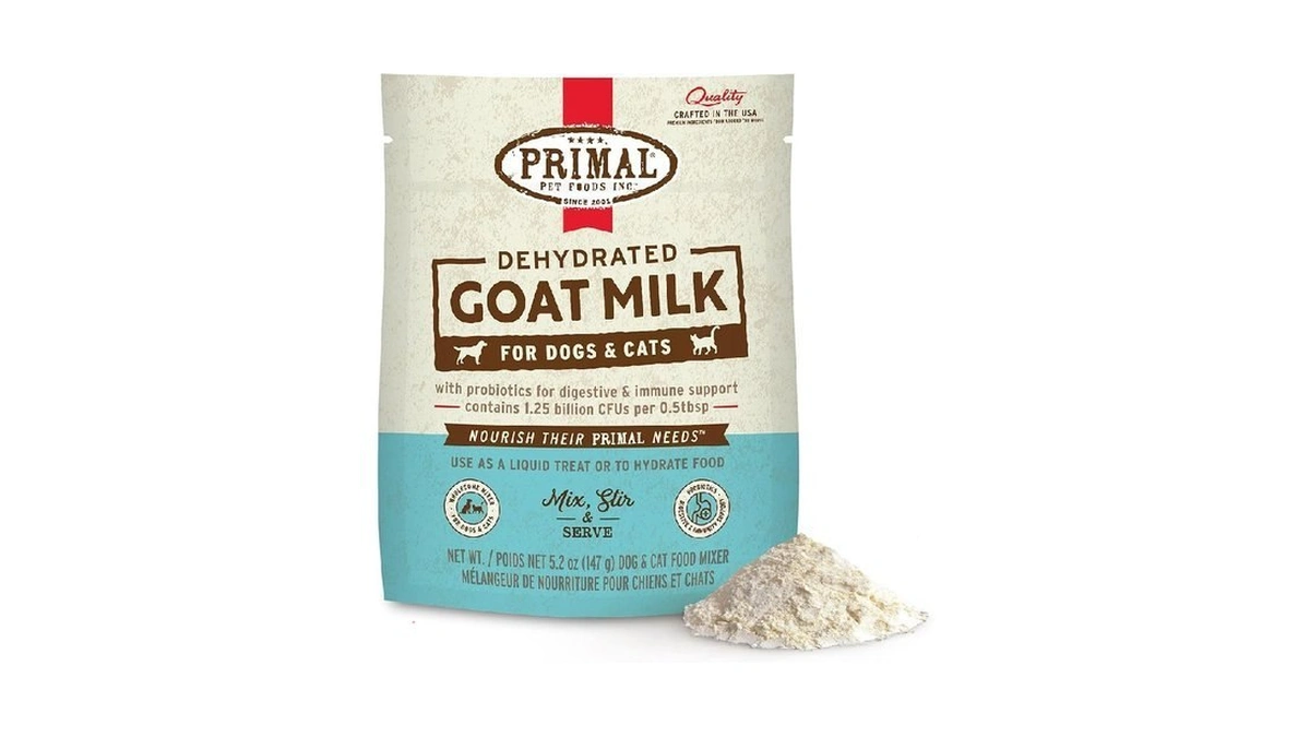 Primal Goat Milk Powder For Dogs And Cats, Shelf Stable
