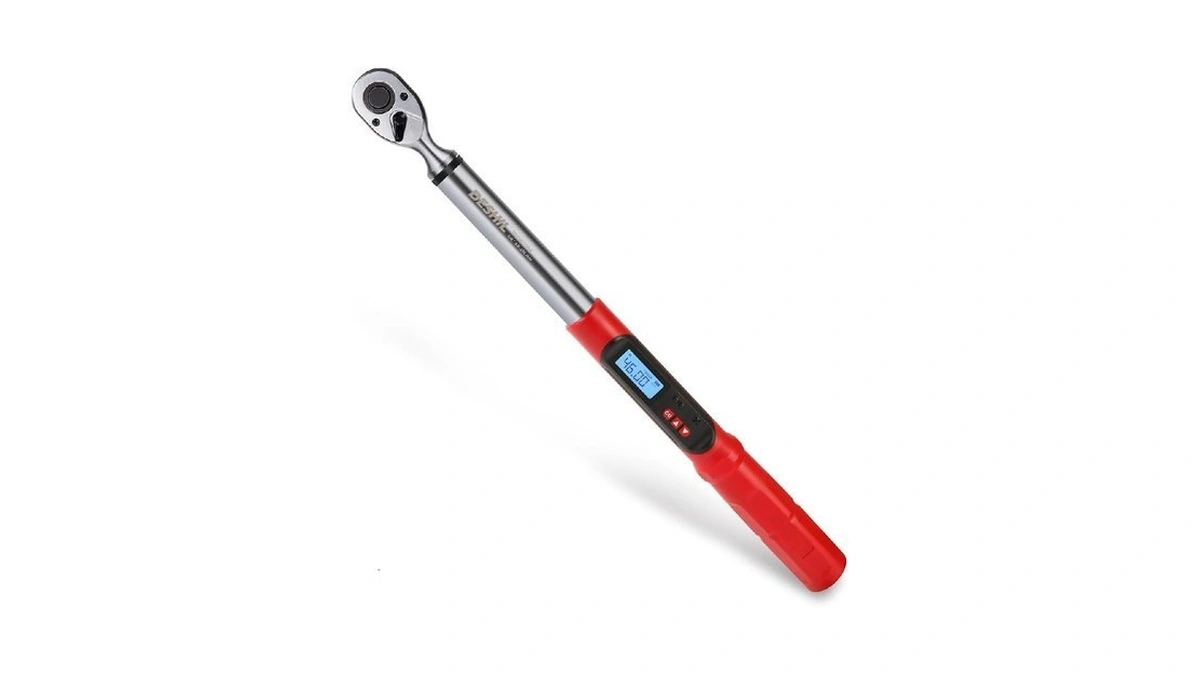 3/8 Inch Drive Professional Digital Torque Wrench 6.8-135n.m (5.02-99.57ft. Lb),