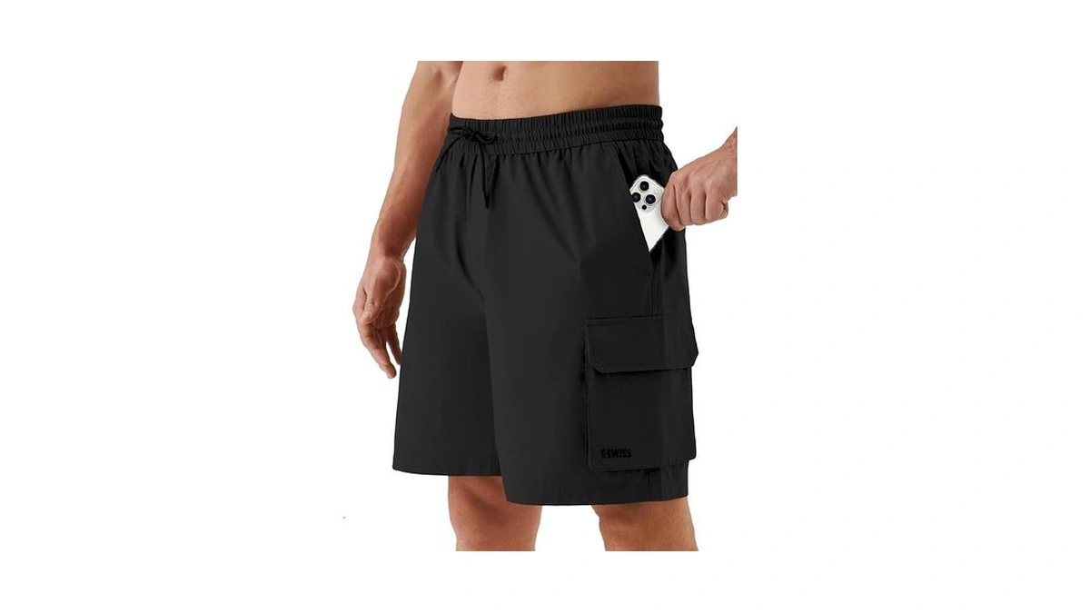 K-swiss Men's Casual Cargo Shorts - Lightweight Stretch Summer Shorts