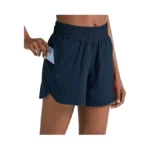 Zuty 5" Athletic Running Shorts For Women With Zipper Pocket