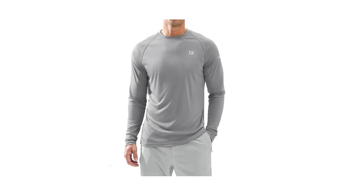 Men's Sun Protection Long Sleeve Shirts Upf 50+ Rash Guard