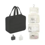 Lovcy Hanging Toiletry Bag For Women, Large Capacity Travel Makeup