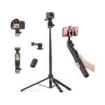 Jishane 70" Camera Tripod For Gopro Stand, Extendable Action Camera