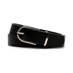 Earnda Women's Faux Leather Chic Belt For Ladies Jeans Black