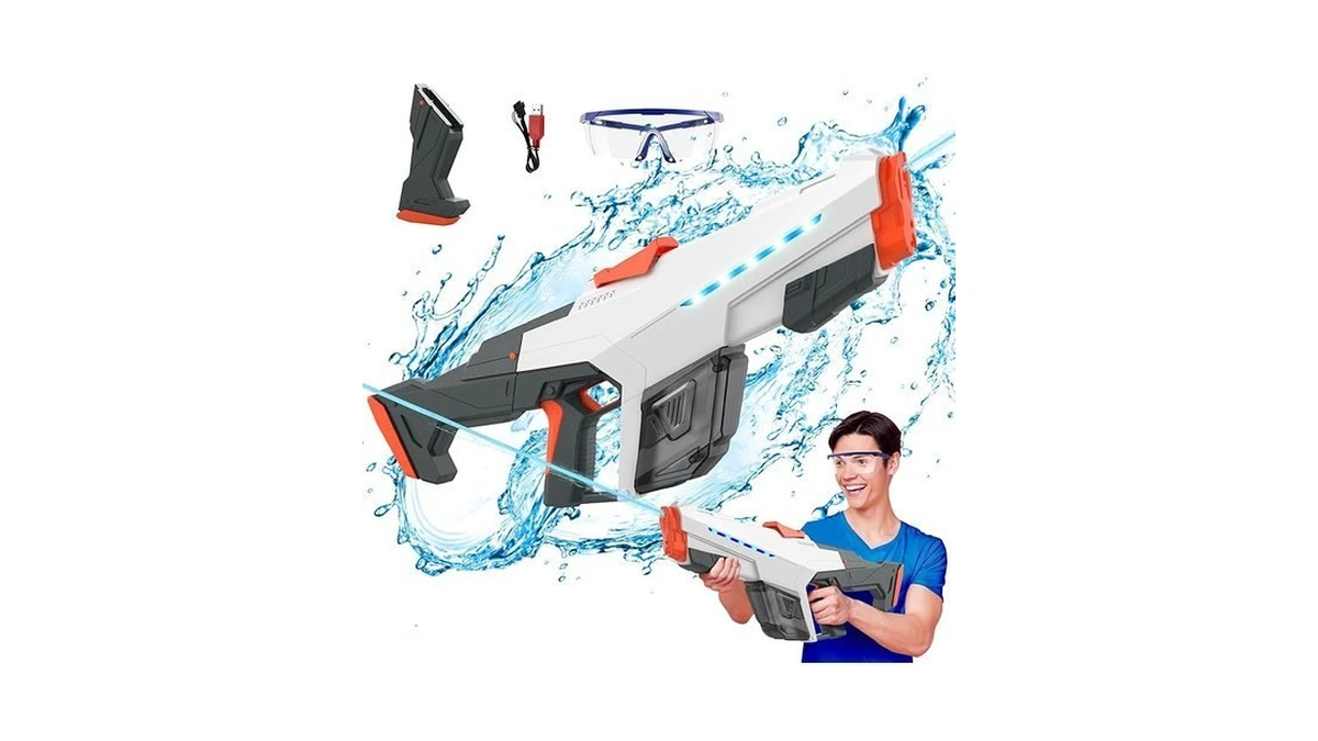 Skirfy Electric Water Gun For Adult Kids, Outdoor Automatic Water