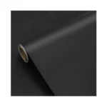 Seonta Black Contact Paper Thick Peel And Stick Wallpaper 16"x198"