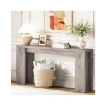 70.9 Inch Extra Long Console Table, Farmhouse Entryway Table With