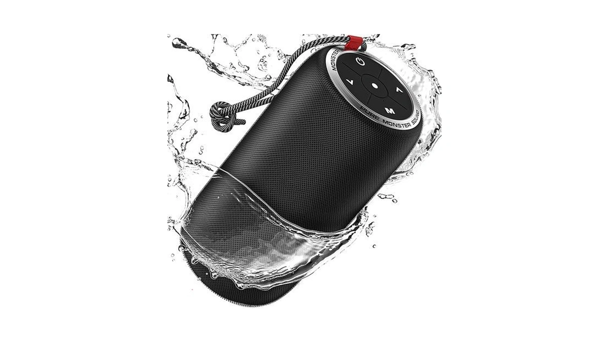Monster S310 Upgraded Bluetooth Speaker, 30w Portable Speaker, 360° Stereo