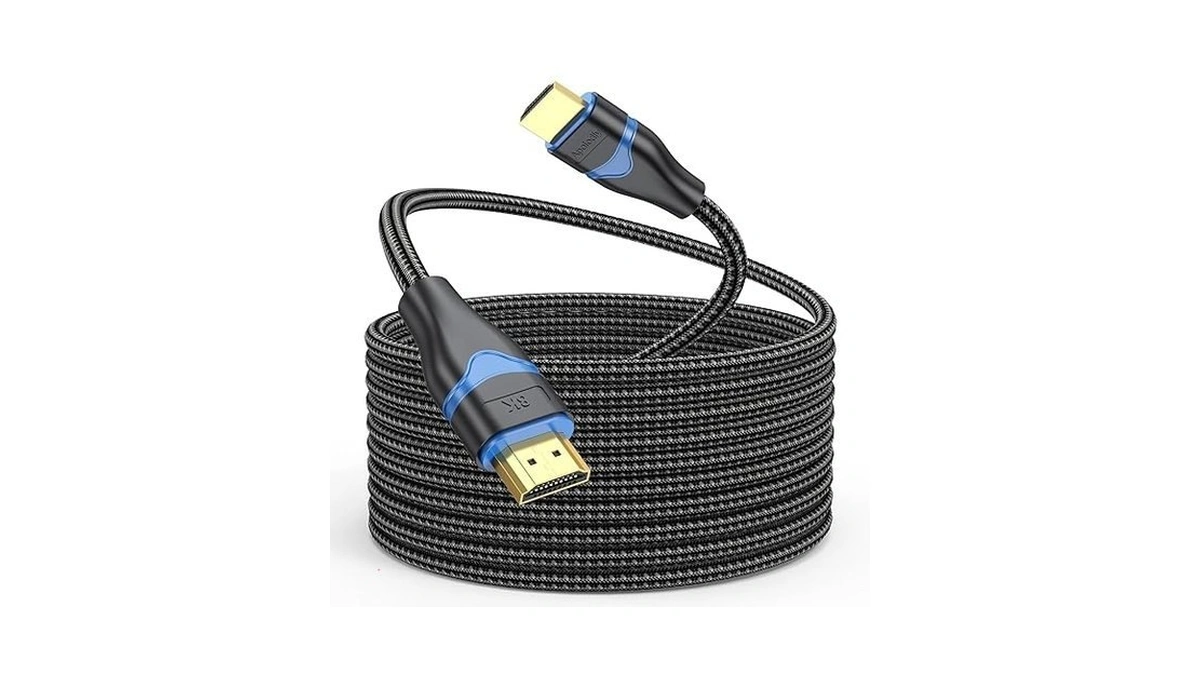 Apojodly Hdmi Cable 25 Ft, 8k Long Hdmi Cable 25