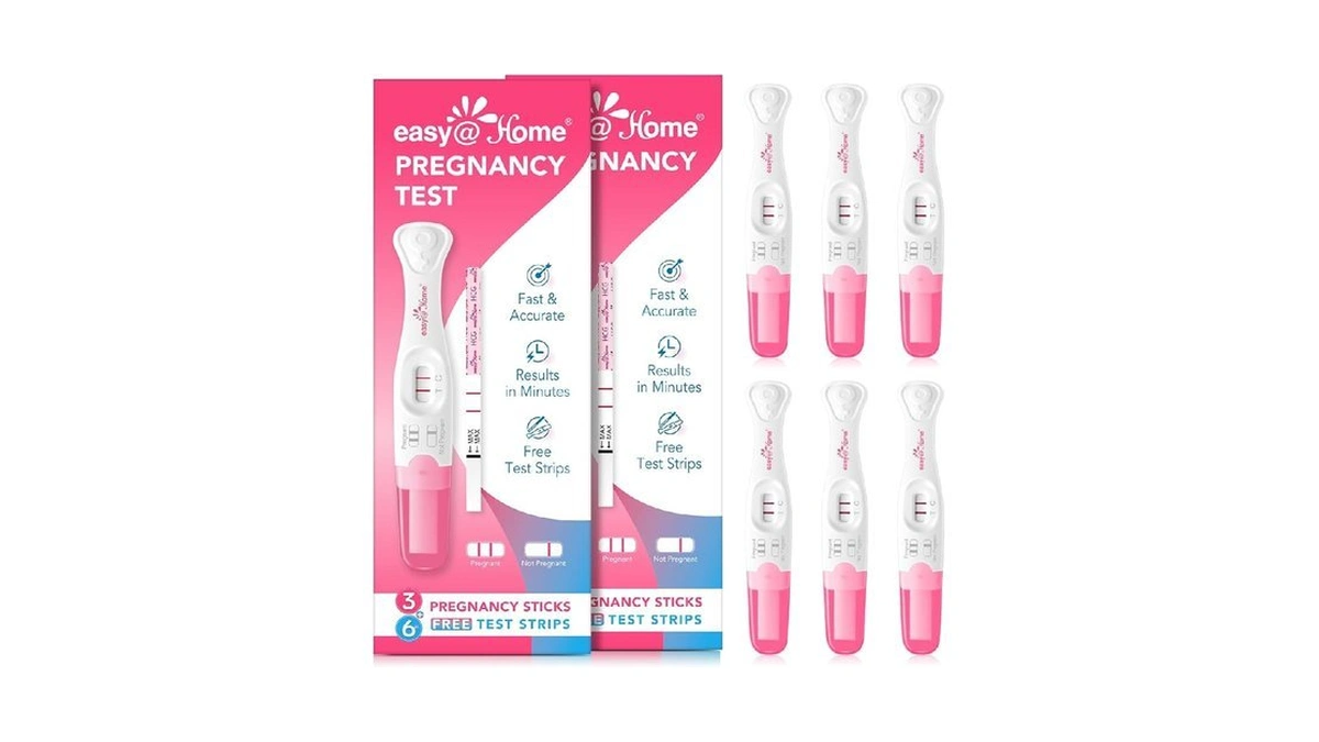 Easy@home Pregnancy Test Sticks: Reliable & Early Detection - Accurate