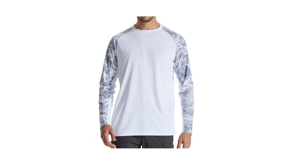 Loogu Men's Upf 50+ Uv Sun Protection Spf Rash Guard