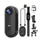 4k Wifi Pov Action Body Camera 64gb, Thumb Size Mini