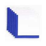 Purpleessences Blue And White Cloth Napkins - 18x18 Inch Set