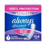 Always Discreet Adult Incontinence Pads For Women, Drier, 7 Drop