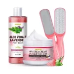 Lucotiya Pedicure Kit Foot Spa Soak Set Callus/cuticle Remover File,