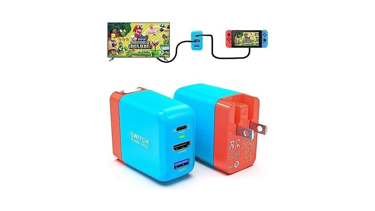 Mirabox Portable Switch Dock Charger For Nintendo Switch - 36w