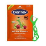 Dentek Fun Flossers – Kids Floss Picks With Wild Fruit