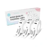 Ndyin Labels N12 Label Maker Tape, Label Printer Paper, 14x40mm