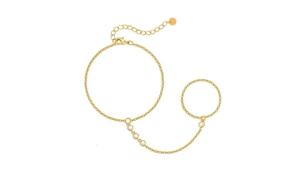 Mprainbow Gold Bracelets Jewelry For Women - 18k Gold Plated