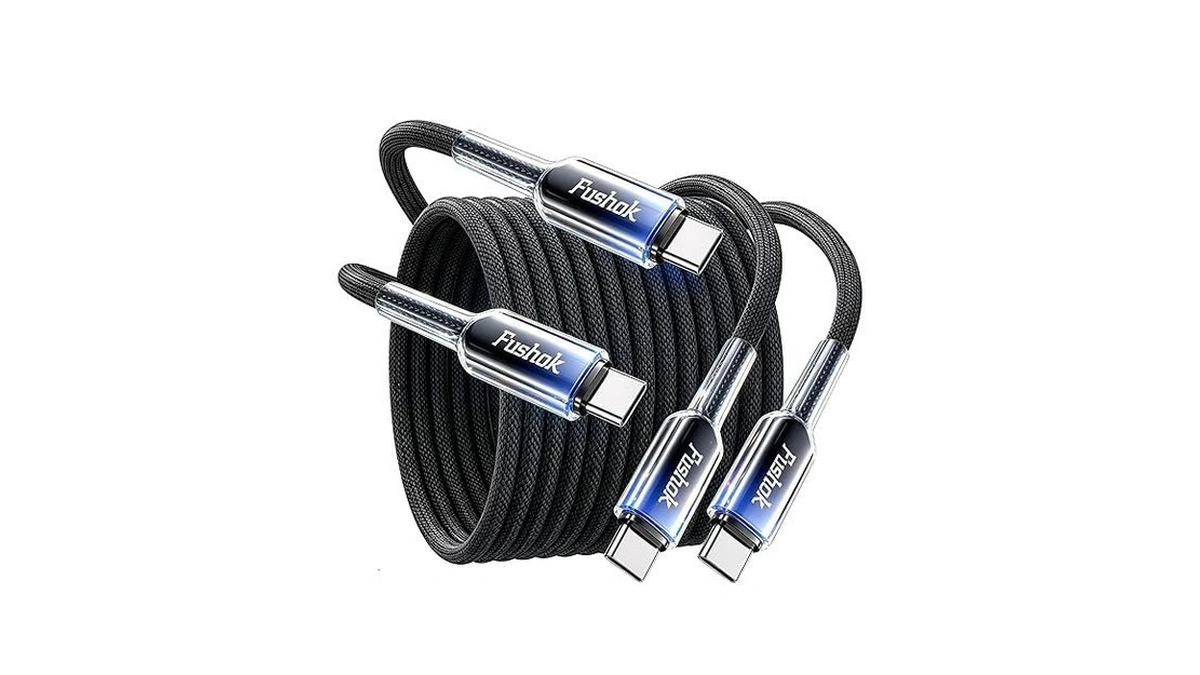Fushok 100w Usb C To Usb C Cable For Iphone