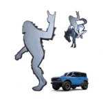 Add-a-sasquatch Emblem For Bronco, 3x4 Inch, Off-road Decal With 3m