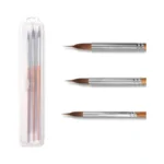 Kingtle Professional Watercolor Brushes With Two-layer Liner - Synthetic Nylon