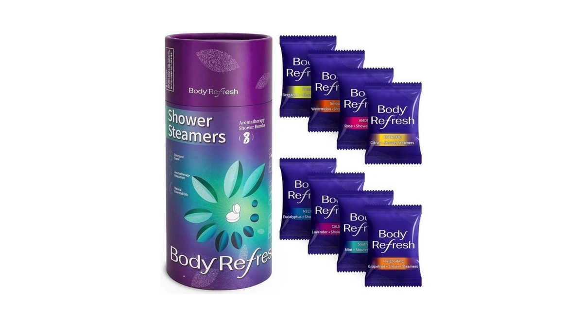 Shower Steamers Aromatherapy 8 Pack - Birthday Gifts For Women,men,