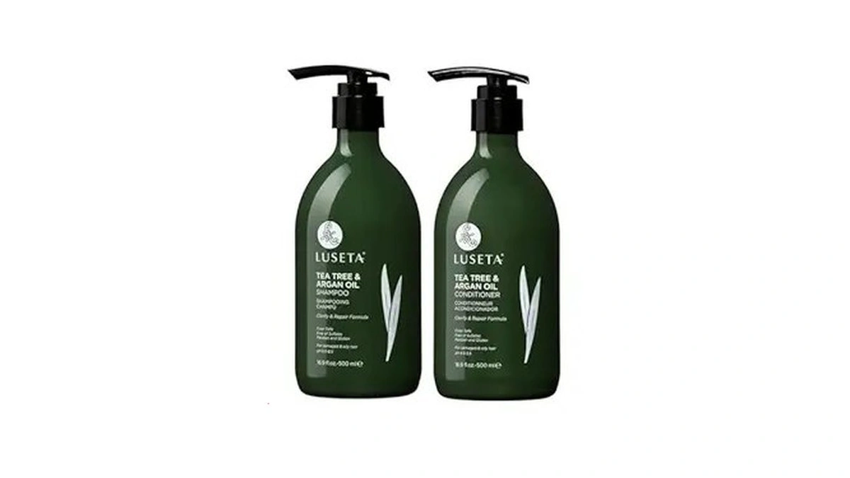 Luseta Tea Tree Oil Shampoo And Conditioner Set For Flaky,