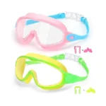 Eversport Goggles For Kids 6-14, 2 Pack Swimming Goggles, Clear