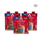 Atkins Strong High Protein Shake, Milk Chocolate, 30g Protein, 7g