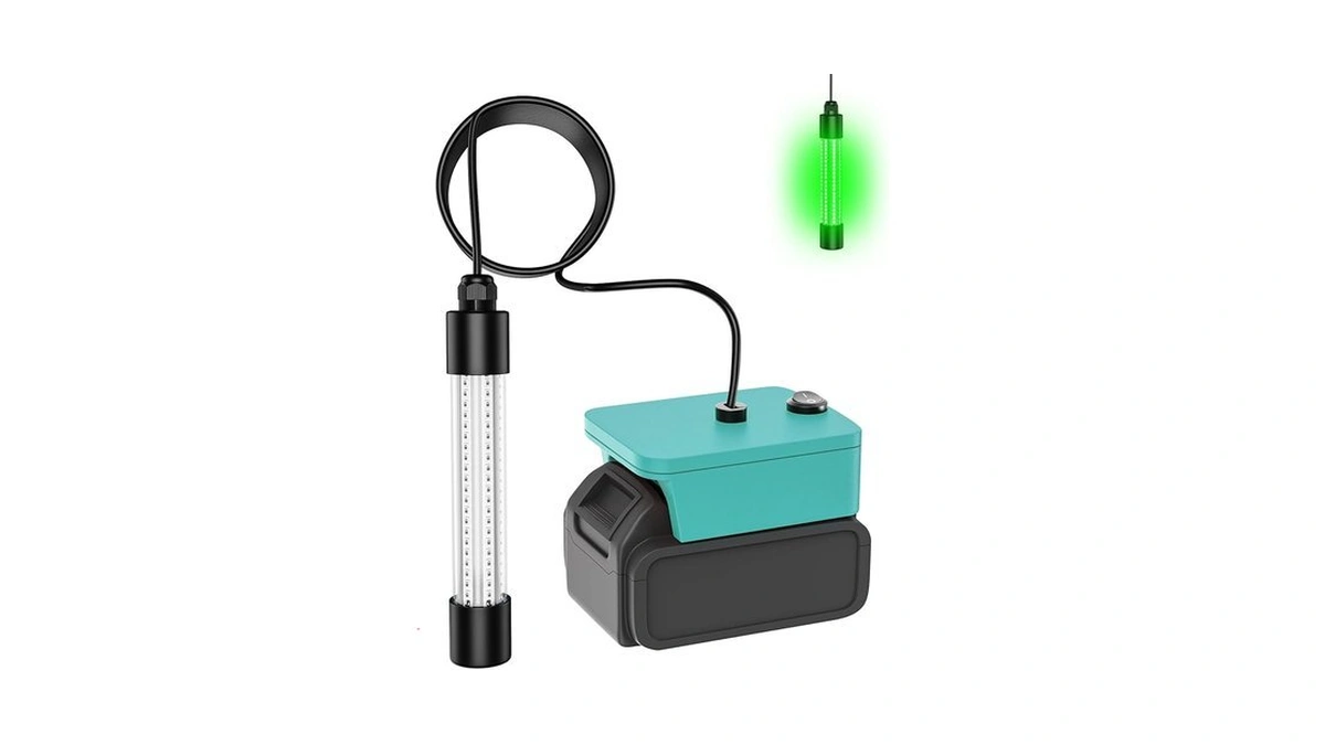 Underwater Fishing Light Compatible For Makita 18v Battery,led Green Light