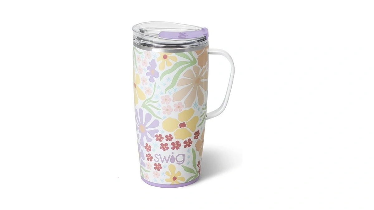 Swig Life 22oz Travel Mug, Insulated Tumbler With Handle And