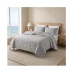 Cooling Comforter, Dual-sided Seersucker, Q-max>0.4 Cooling Blanket, Breathable Cool Fabric
