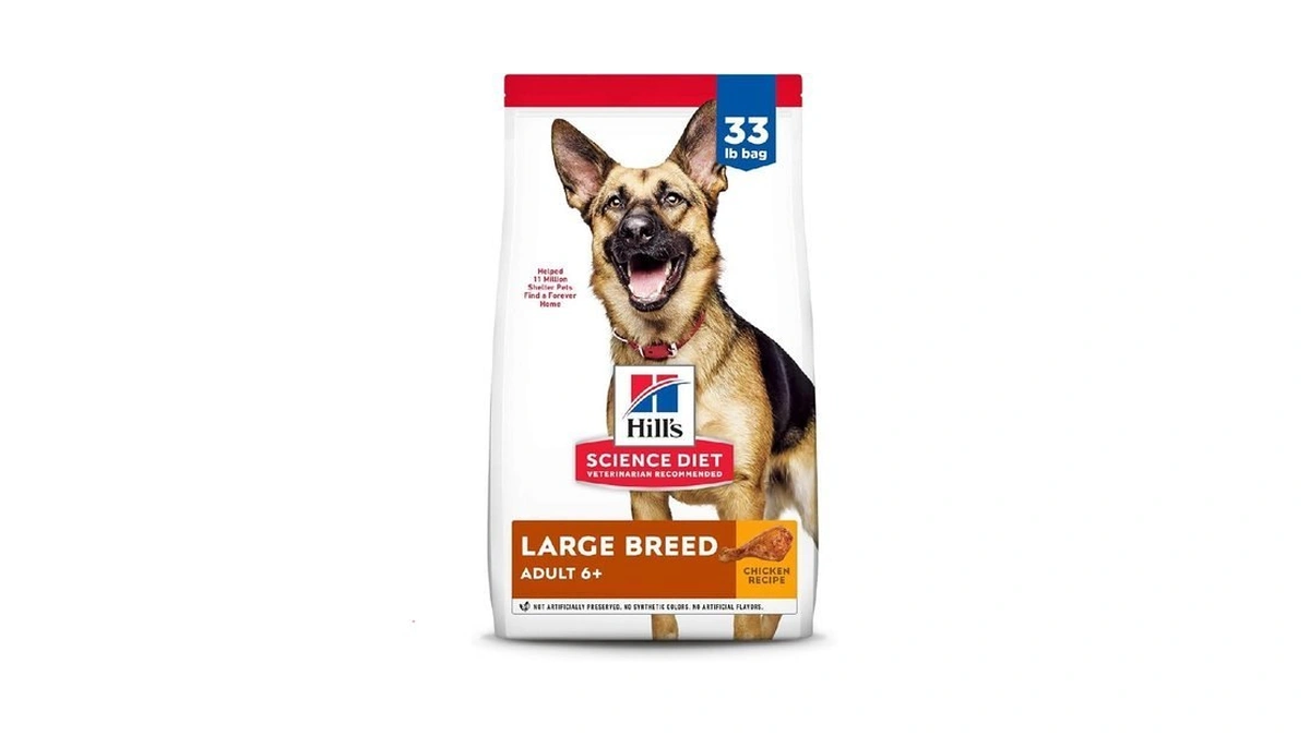 Hill's Science Diet Adult 6+ Large Breed Dry Dog Food,