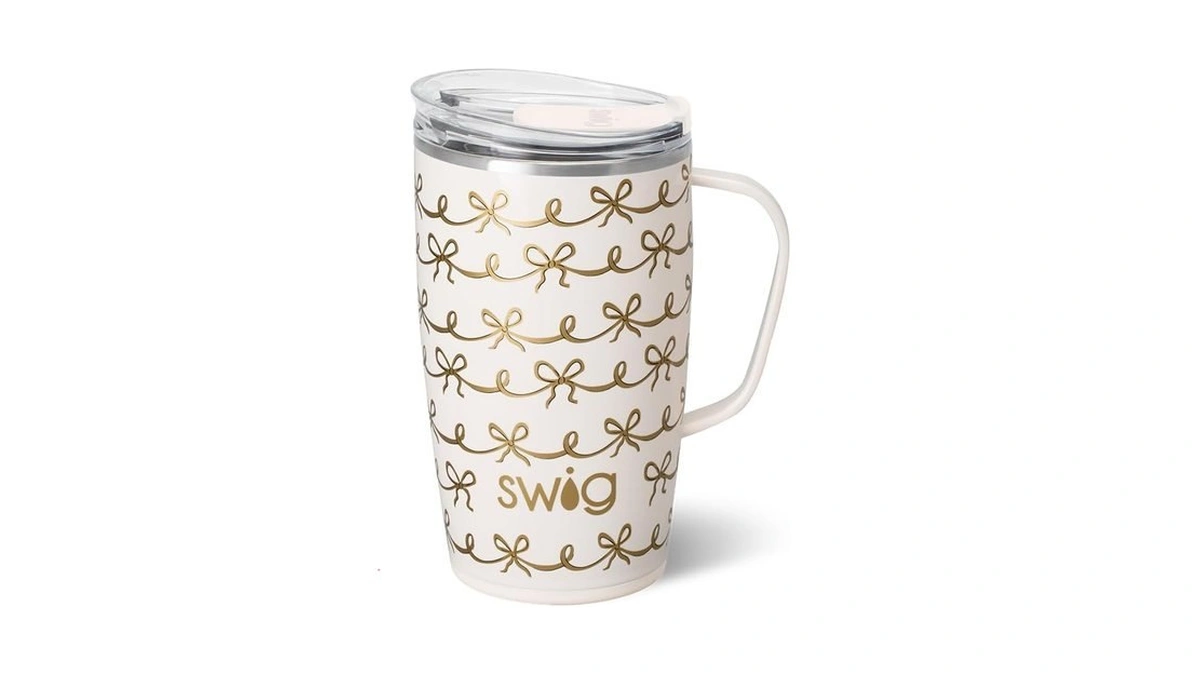 Swig Life 18oz Travel Mug, Insulated Tumbler With Handle And