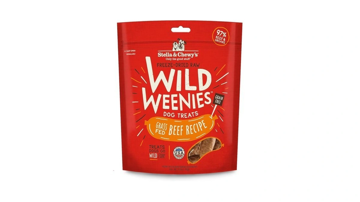 Stella & Chewy's Freeze-dried Raw Wild Weenies Dog Treats -