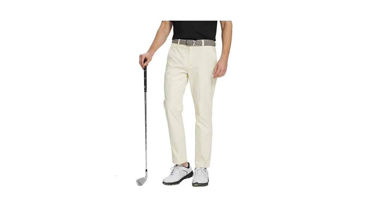 M Maelreg Golf Pants Men Casual Slim Fit -30"/32"/34" Stretch