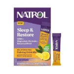 Natrol Sleep + Restore Calming Drink Mix With Magnesium Glycinate,