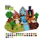 Belveora Magnetic Building Blocks - 200 Pcs Large 1 Inch