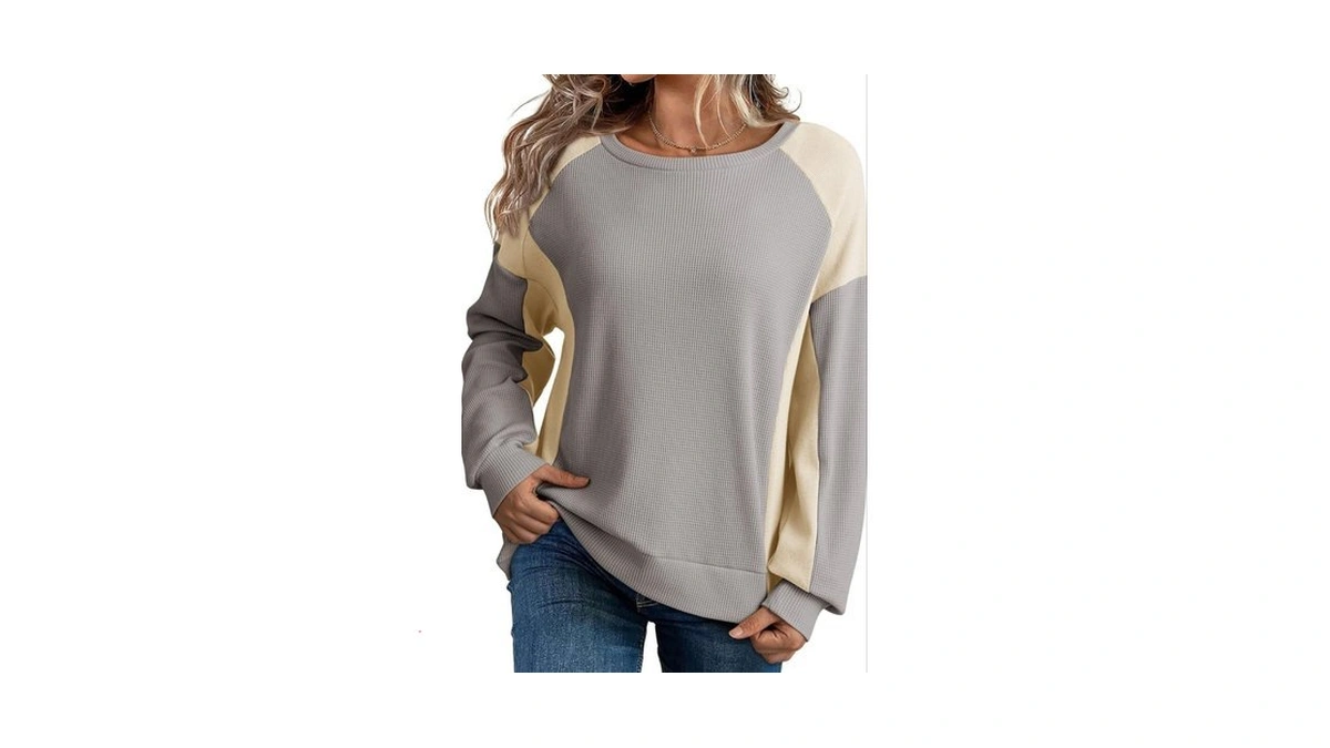 Dokotoo Fall Outfits For Women 2024 Casual Oversized Waffle Knit