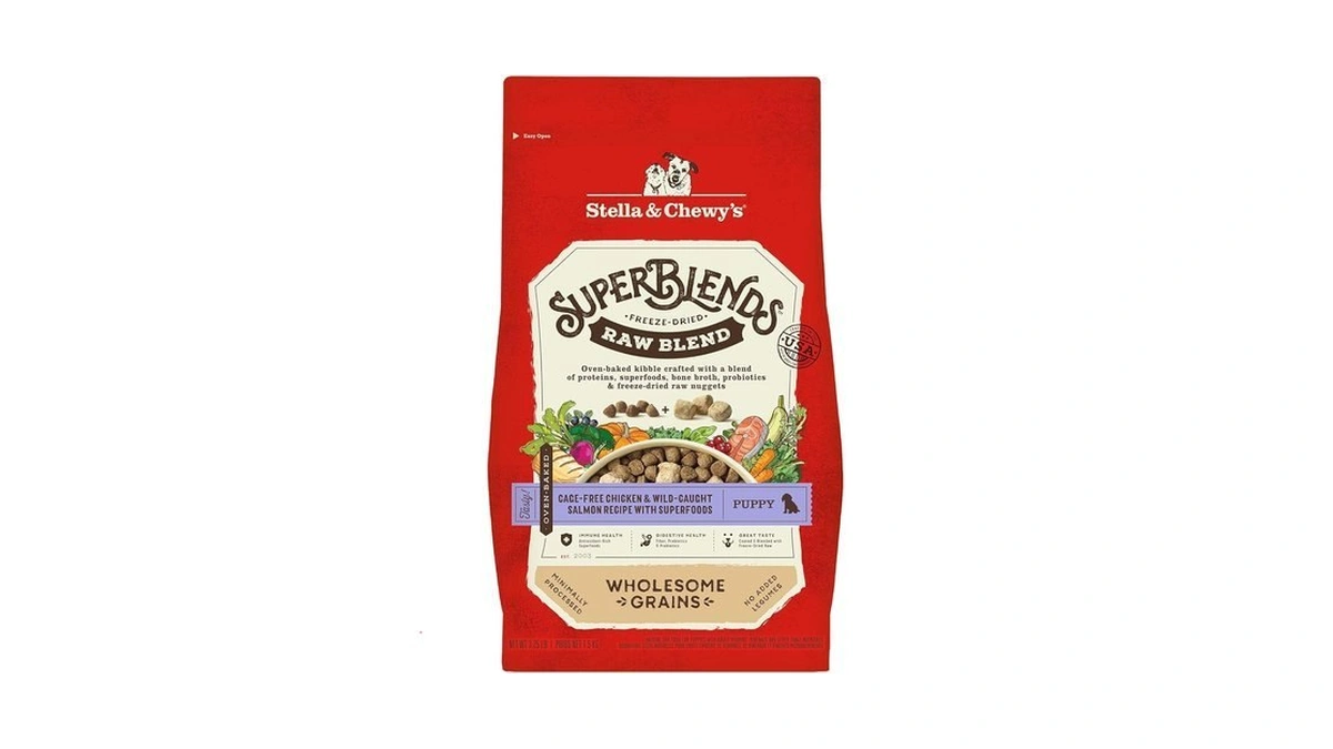 Stella & Chewy's Superblends Raw Blend Wholesome Grains Puppy Cage-free