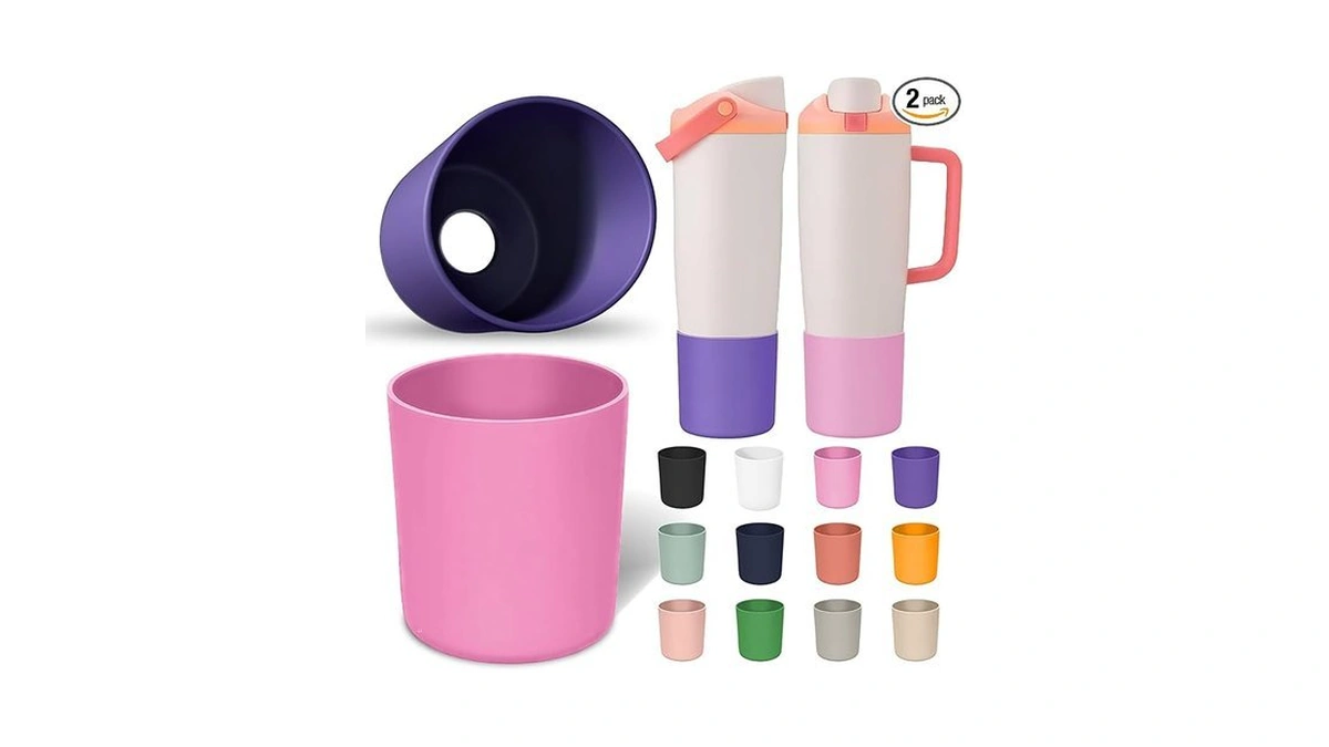 2 Pack Higher Silicone Boot For Owala Water Bottle 30oz