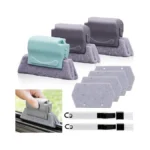 Koishu Magic Window Groove Cleaning Brush, Hand-held Window Track Cleaner