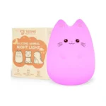 Tozing Night Light For Kids, Led Cat Squishy Animal Lamp