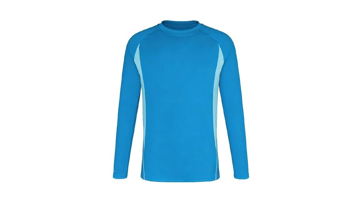 Beautyin Boys Long Sleeve Swim Shirt Uv Protection Rashguard Youth