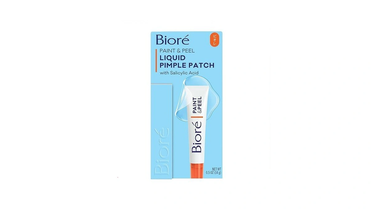 Biore Paint & Peel Liquid Pimple Patch, Invisible Pimple Patch