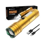 Limalnicy Rechargeable Flashlights High Lumens 100,000 Long Lasting, 4 Modes