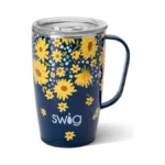 Swig Life 18oz Travel Mug, Insulated Tumbler With Handle And