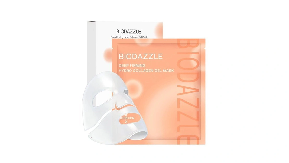 Biodazzle Bio-collagen Real Deep Facial Mask Hydrating Overnight Hydrogel Mask